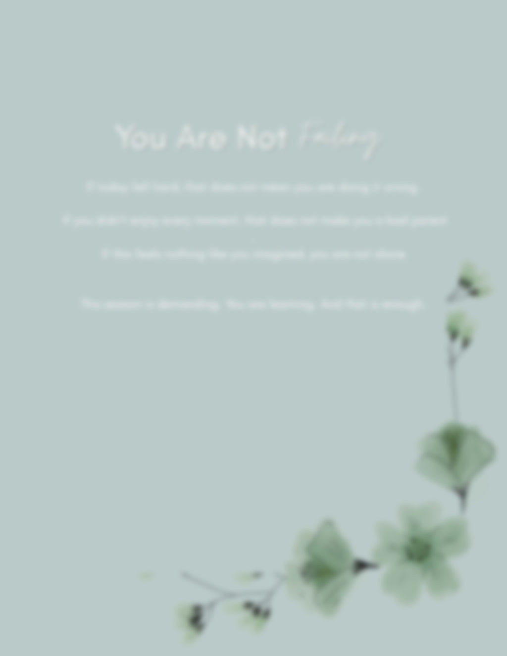 First Time Mom Survival Checklist