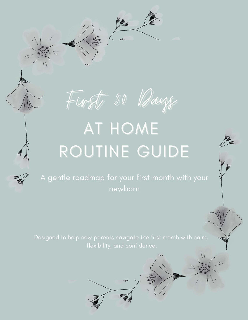 First 30 Days At Home Routine Guide