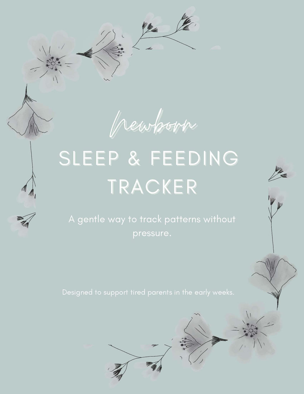 Newborn Sleep & Feeding Tracker