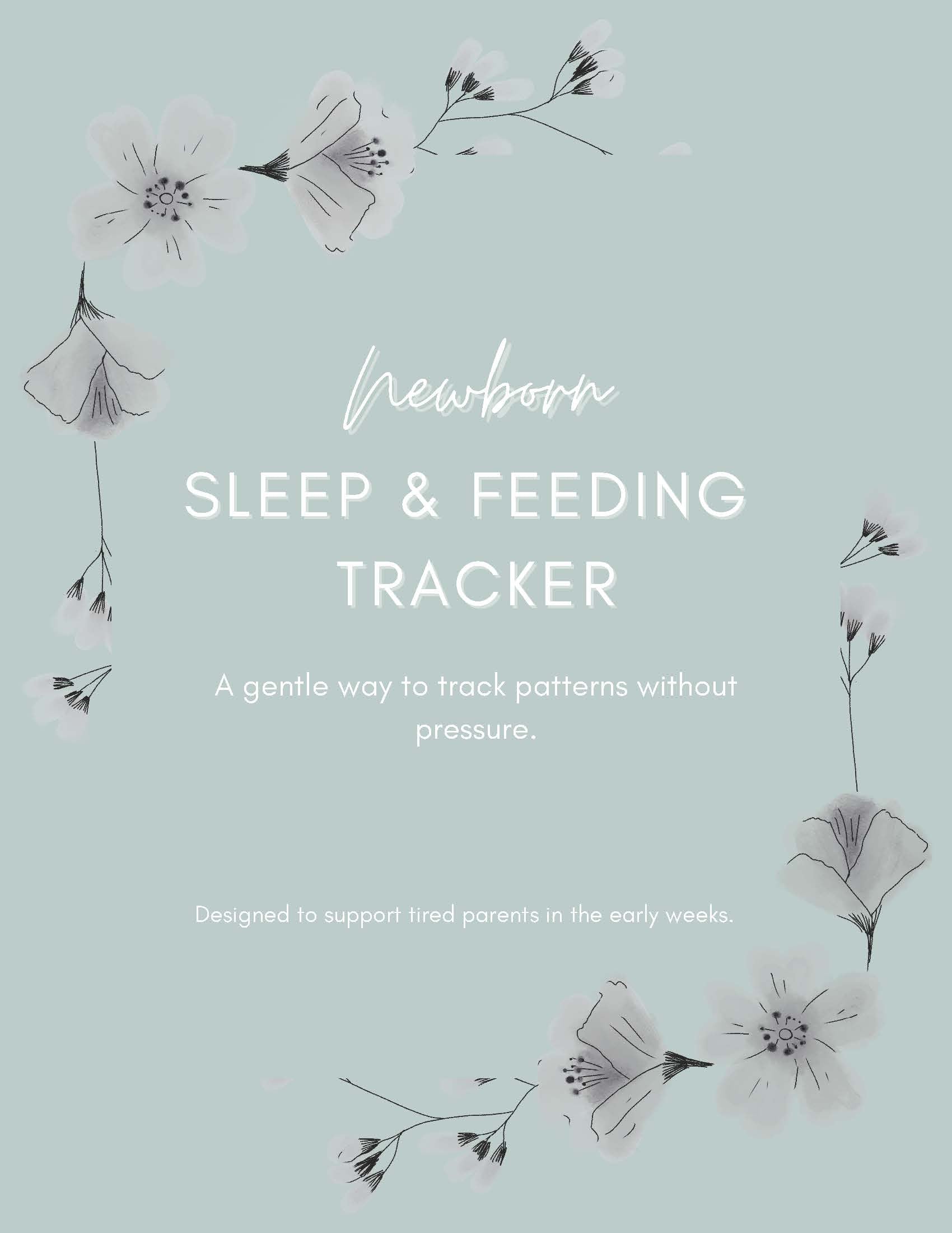 Newborn Sleep & Feeding Tracker